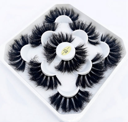 Beauty 3D Mink Lashes Bulk Faux with Custom Box Wispy