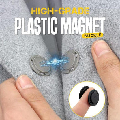 High-Grade Invisible Plastic Magnet Button