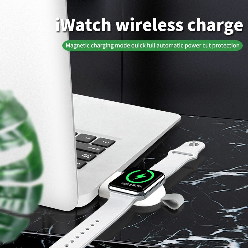 USB C Portable Wireless Charger for IWatch Charging Dock