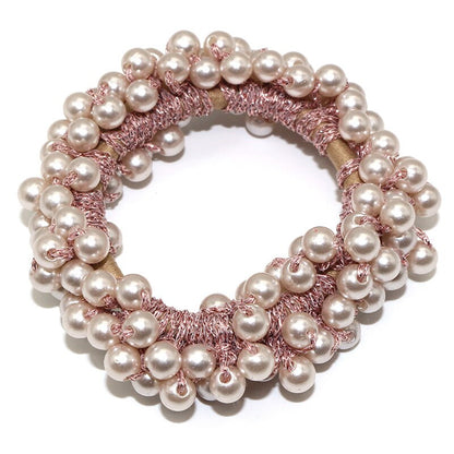 Woman Big Pearl Hair Ties Fashion Korean Style