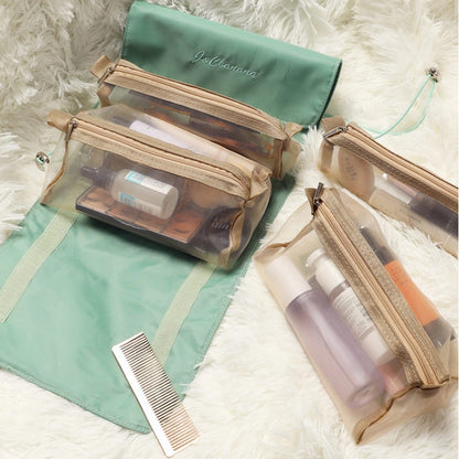 Beauty Detachable Nylon Makeup Bag