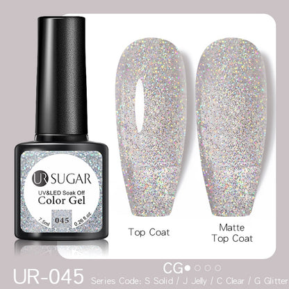 Beauty Sparkling Gel Nail Polish Reflective Glitter Nail Gel