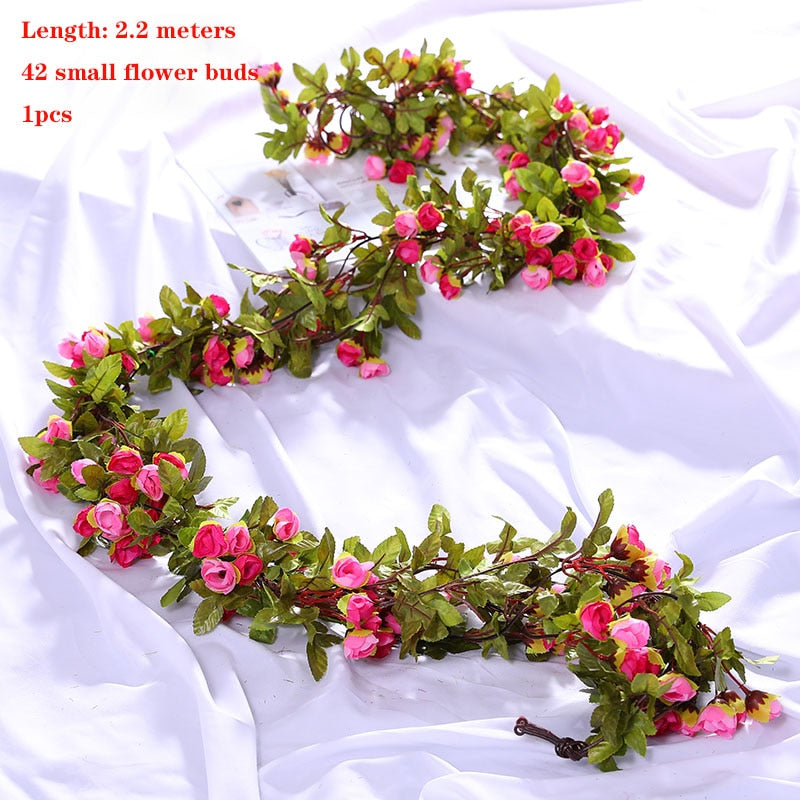 Wisteria Artificial Flower Vine Wreath Wedding Arch