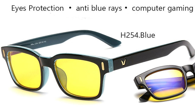 Blue Ray Computer Glasses Men Screen Radiation Eyewear