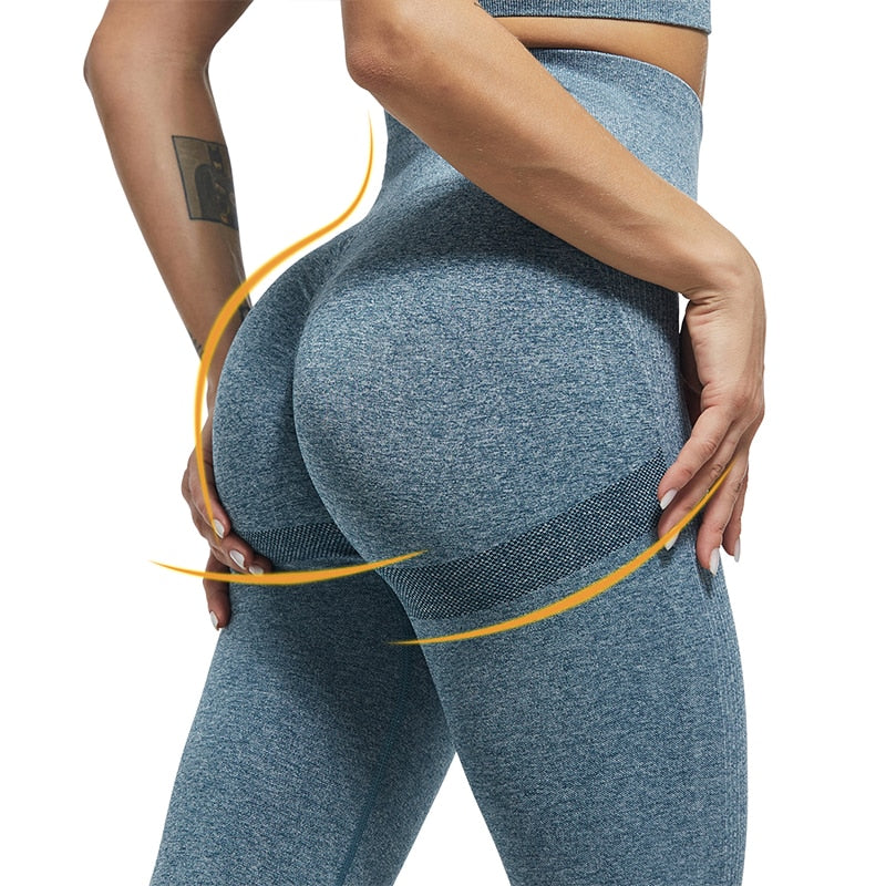 Sexy Leggings Women High Waist Fitness Bubble Butt