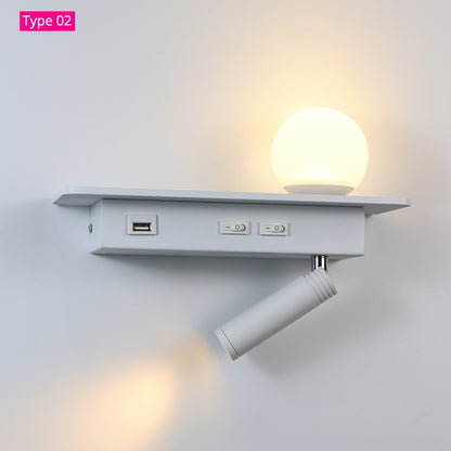 Bedroom Bedside LED Wall Light