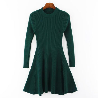 Women Long Sleeve Sweater Dress Women's