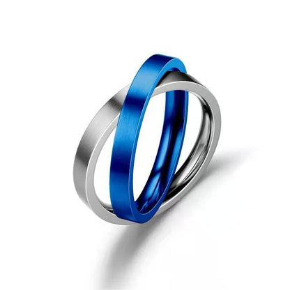 Rotate Freely Spinning Stainless Steel Anxiety Ring