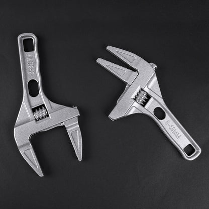 Adjustable Wrench Short Handle Universal Spanner Key