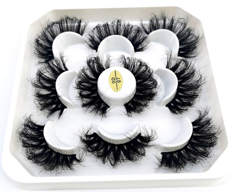 Beauty 3D Mink Lashes Bulk Faux with Custom Box Wispy