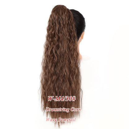 Beauty WTB Long Afro Kinky Curly Ponytail for Women