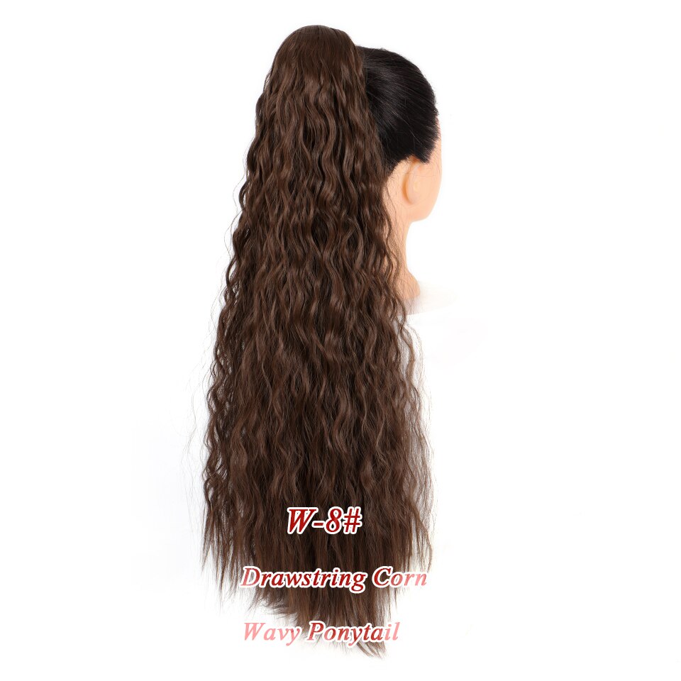 Beauty WTB Long Afro Kinky Curly Ponytail for Women