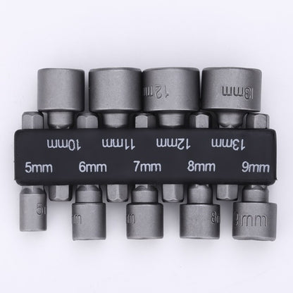 9 pieces set Hex Sockets Sleeve Nozzles