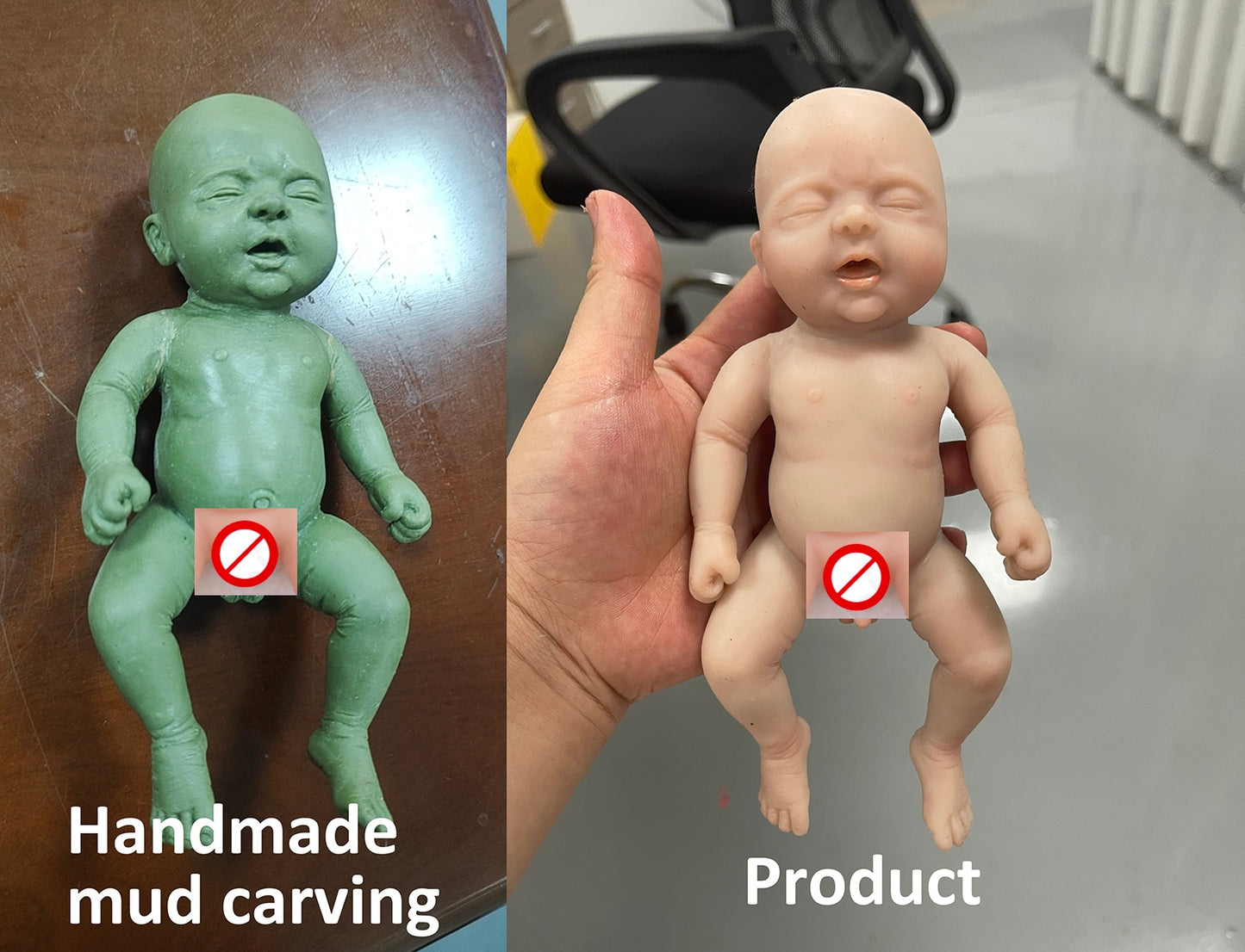 Micro Preemie Full Body Silicone Baby Doll