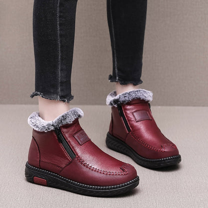 Snow Boots Women Shoes Warm Plush Fur Ankle Boots