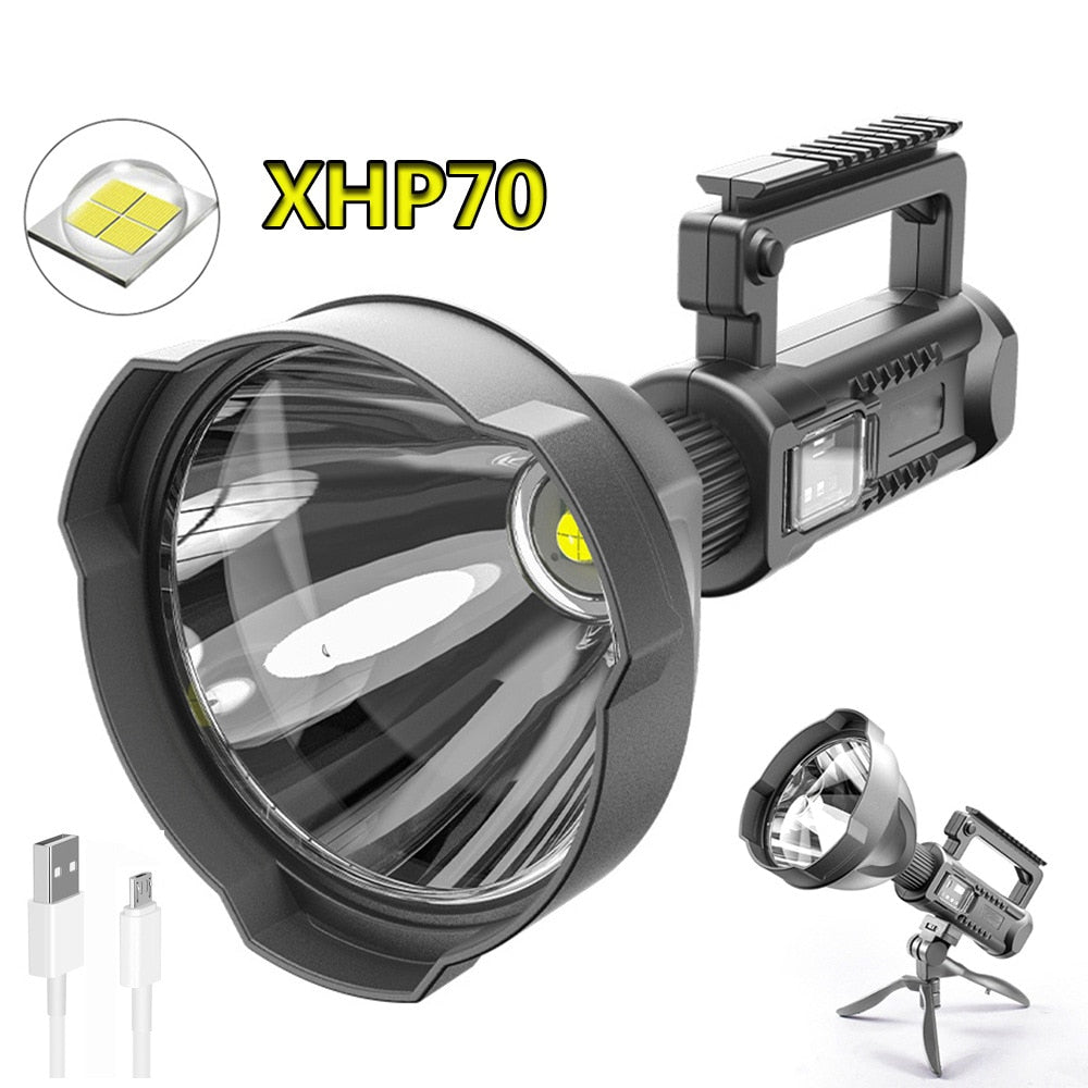 Strong Light Long-shot Flashlight Portable LED