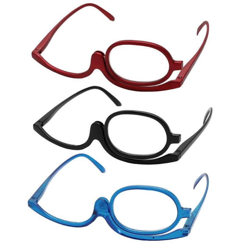 Magnifying Glasses Rotating Makeup Reading Glasses