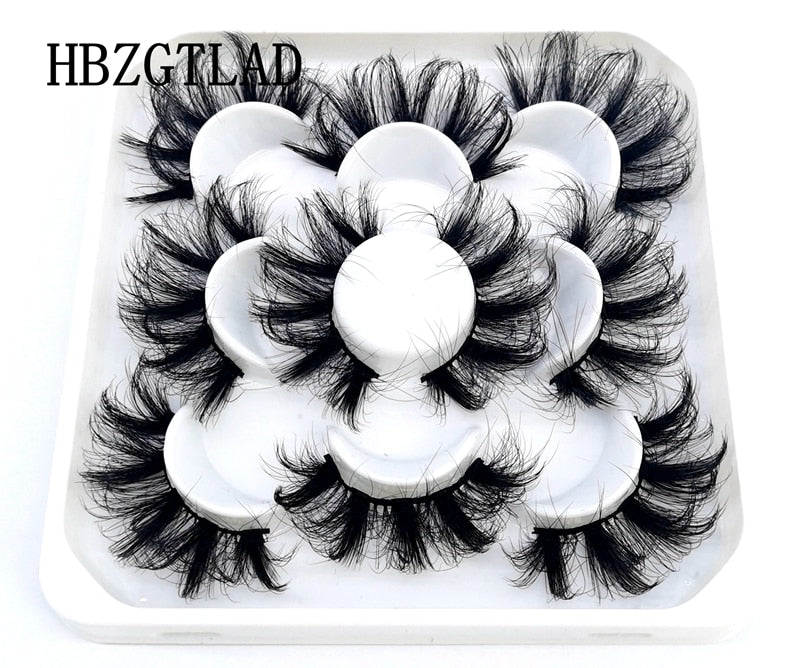 Beauty 3D Mink Lashes Bulk Faux with Custom Box Wispy