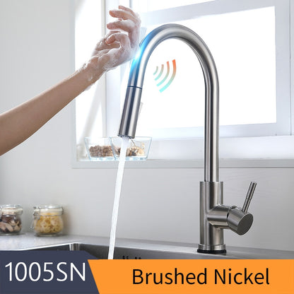 Smart Touch Kitchen Faucets Crane For Sensor Kitchen