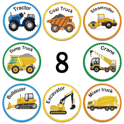 Truck Stickers for Kids Scrapbooking Reward Sticker