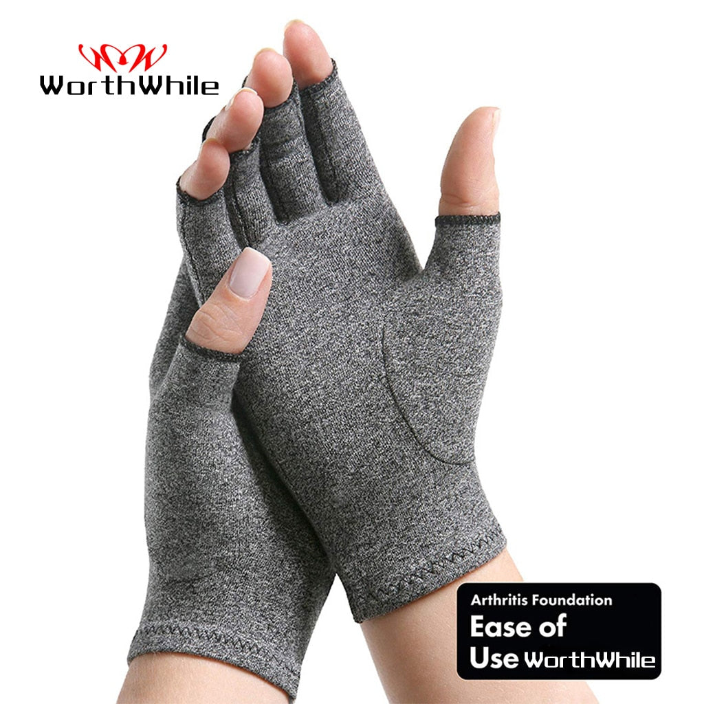 1 Pair Compression Arthritis Gloves Wrist Support Cotton Joint Pain Relief Health Product