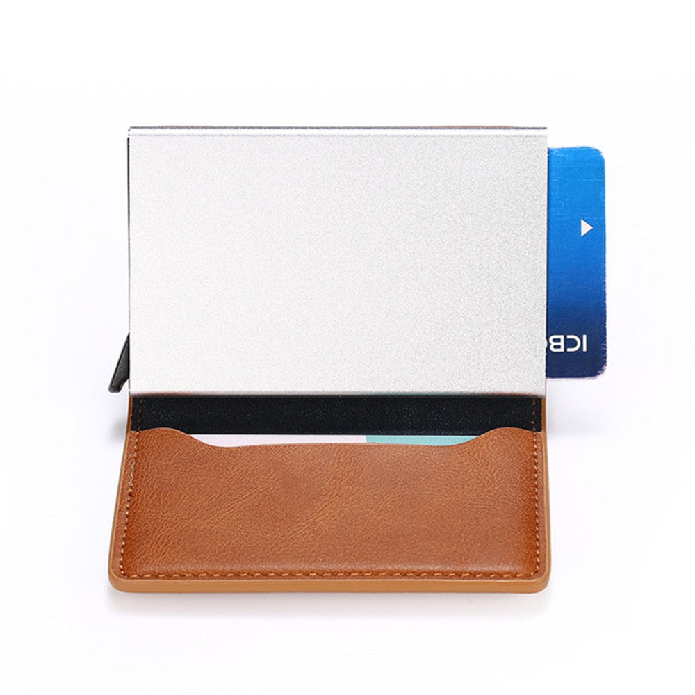 Credit Card Holder Wallet Money Clips RFID Vintage Cardholder