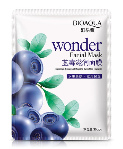 Beauty Skin Care Natural Fruit Plant Facial Mask Moisturizing