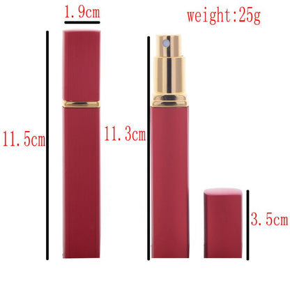 Beauty 1piece 6 color Metal Case Glass Tank Perfume Cosmetic Glass Container