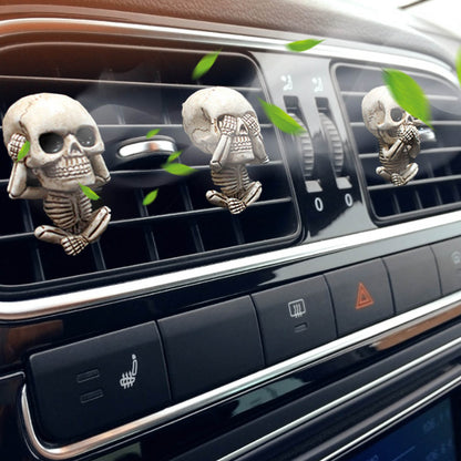 Creative Bone Skull Diffuser Car Decor