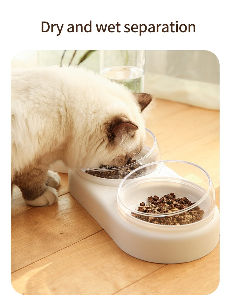 Pet Cat Bowl Automatic Feeder Dog Cat Food Bowl