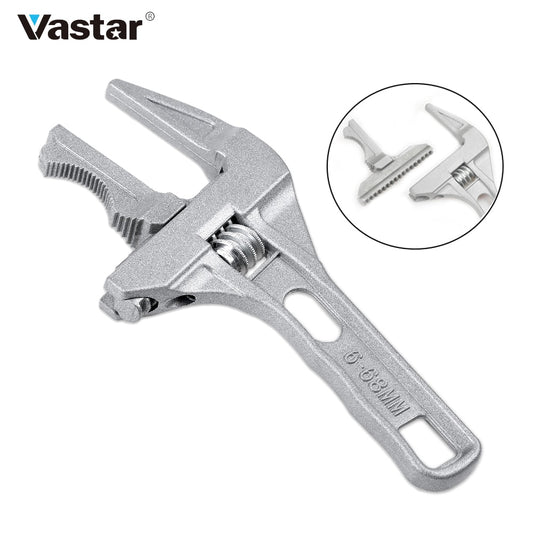 Adjustable Wrench Short Handle Universal Spanner Key