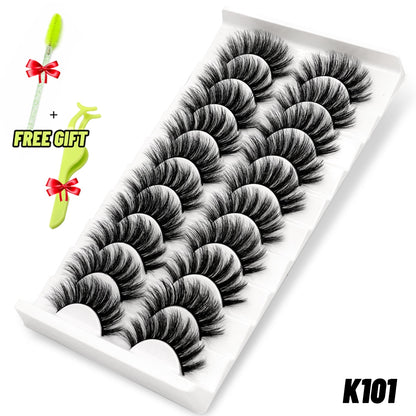 Beauty 3D Faux Mink Lashes Fluffy Soft Wispy