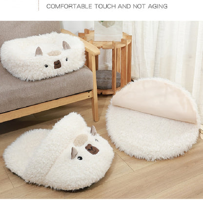 Super Soft Pet Bed Kennel Alpaca Series
