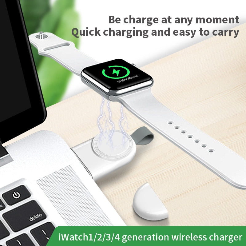 USB C Portable Wireless Charger for IWatch Charging Dock
