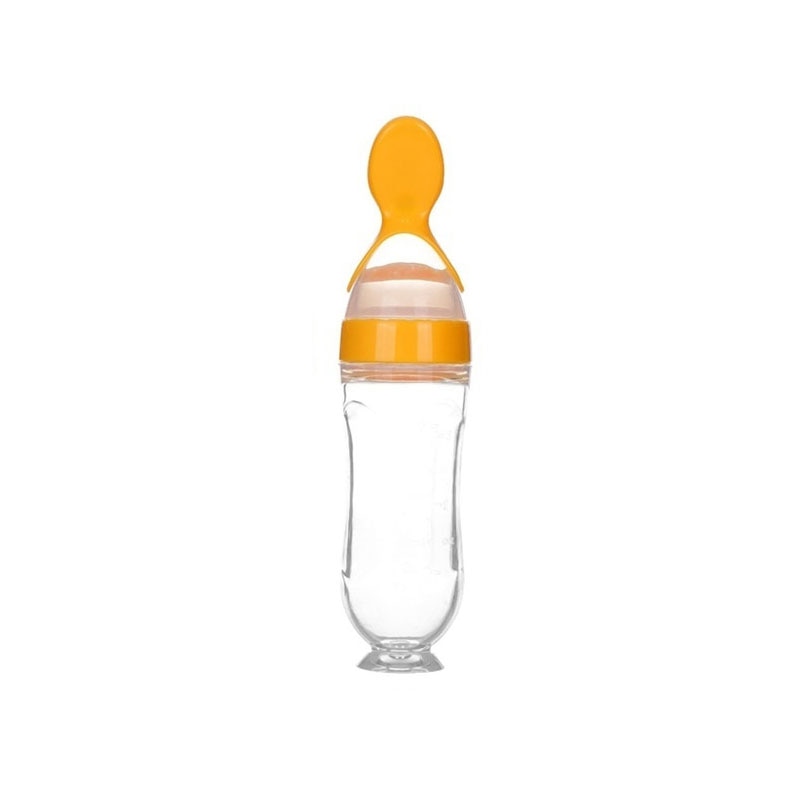 Baby Spoon Bottle Feeder Dropper Silicone Spoons for Feeding