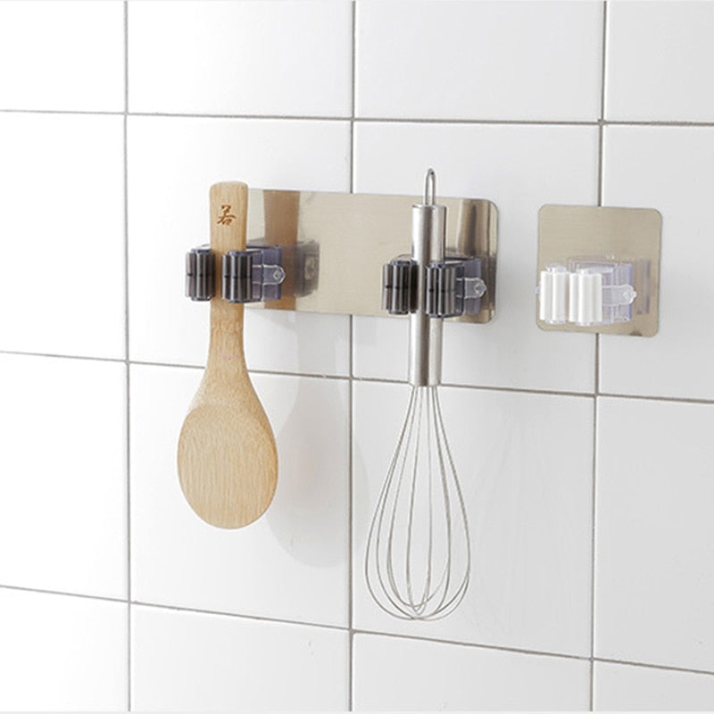 Adhesive Multi-Purpose Hooks Wall Mounted