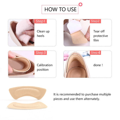 3Pairs Soft Foam Insoles High Heel Shoes Pad