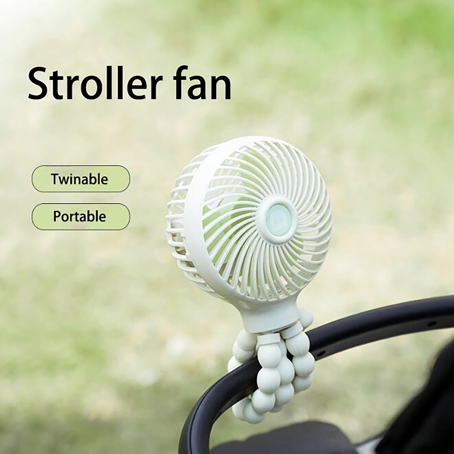 Mini Baby Stroller Fan Portable Desk Handheld