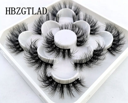 Beauty 3D Mink Lashes Bulk Faux with Custom Box Wispy