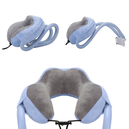 2-in-1 U-Shaped Neck Pillow With Gooseneck