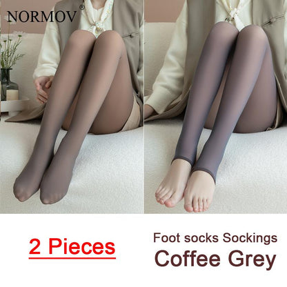 Winter Women Warm Leggings High Waist Super Elastic