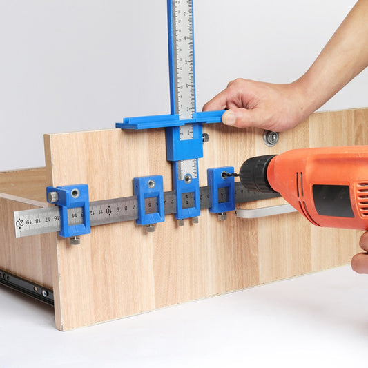 Woodworking Drill Punch Locator Jig Drill