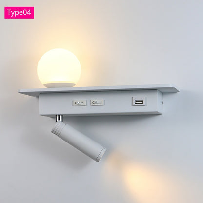 Bedroom Bedside LED Wall Light