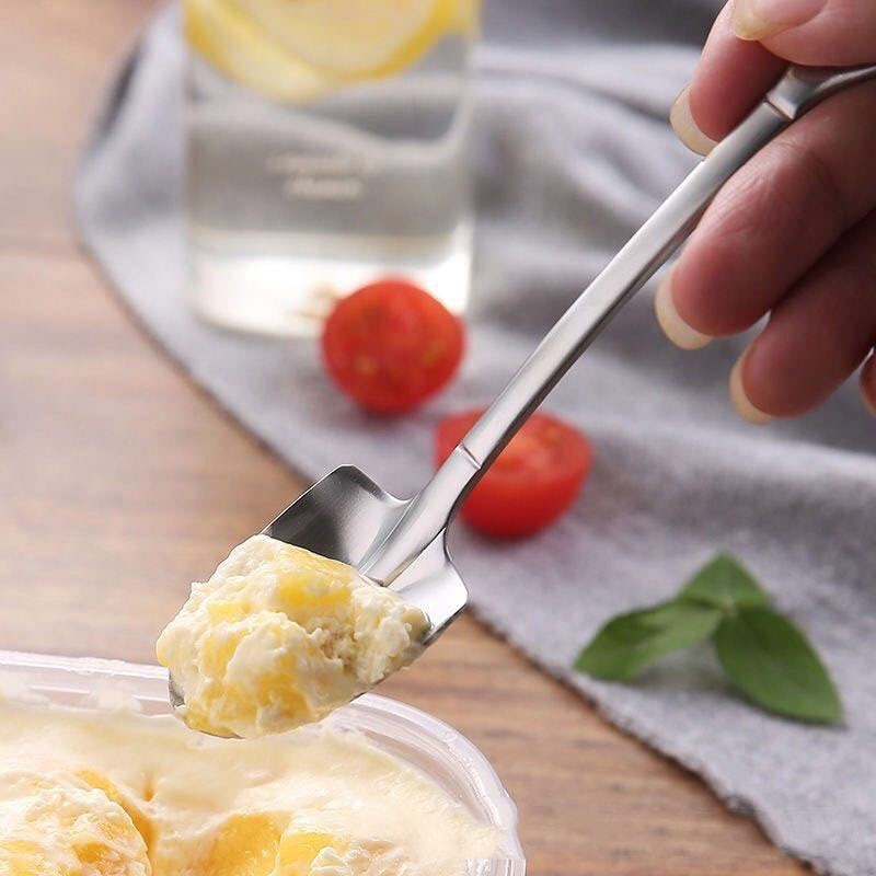 Shovel Spoons Stainless Steel Teaspoons Tableware