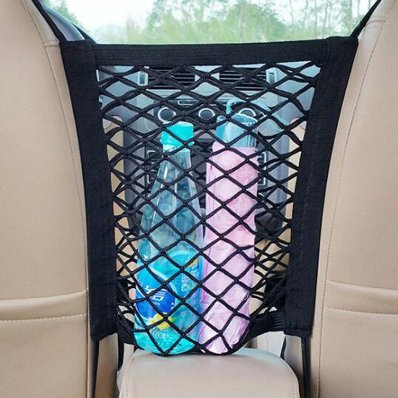 Car Interior Trunk Seat Back Elastic Mesh