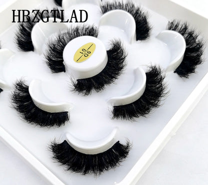 Beauty 3D Mink Lashes Bulk Faux with Custom Box Wispy