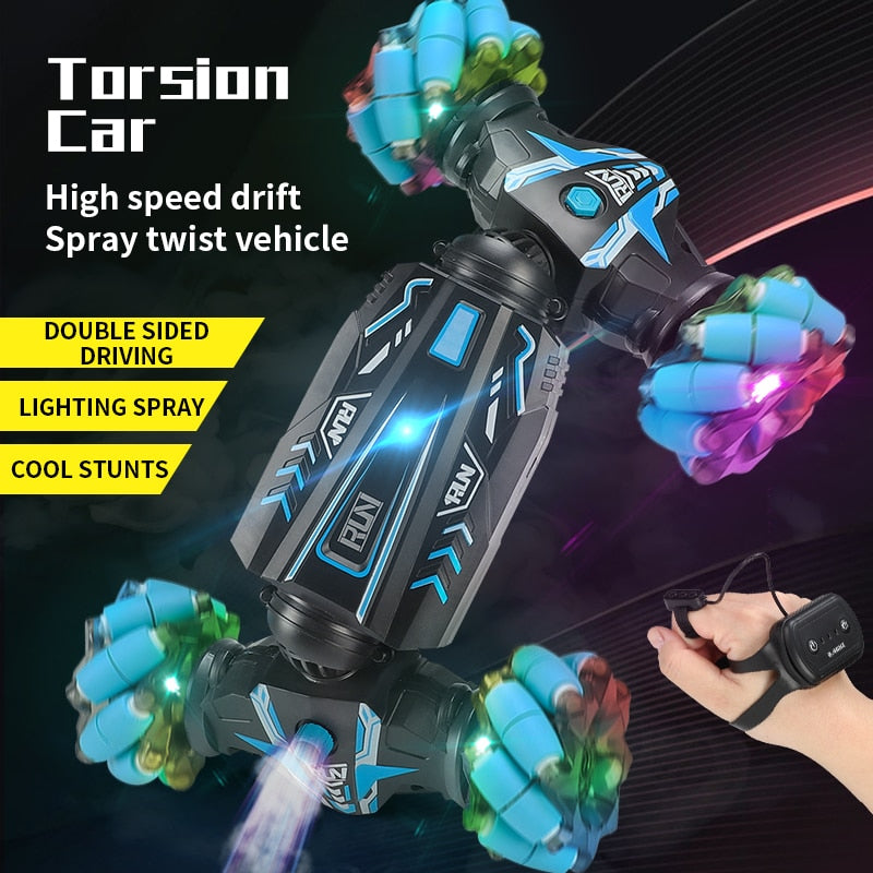 Gesture Sensing Spray Twisting Stunt Drift Car