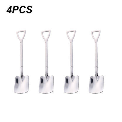 Shovel Spoons Stainless Steel Teaspoons Tableware