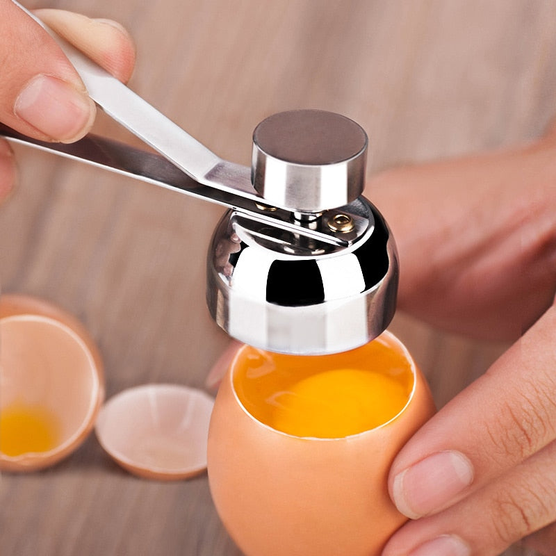 Creative Kitchen Tools Metal Egg Scissors