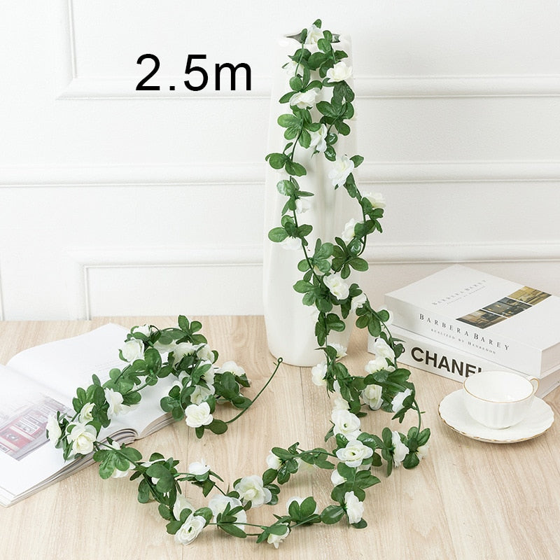 Artificial Vine Plants Hanging Ivy Green Leaves Garland
